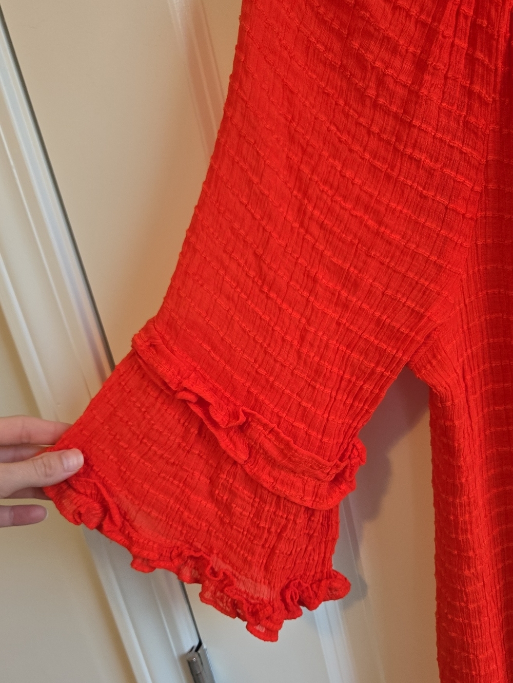 CeCe Ruffle Sleeve Dress - Picture 2 of 4